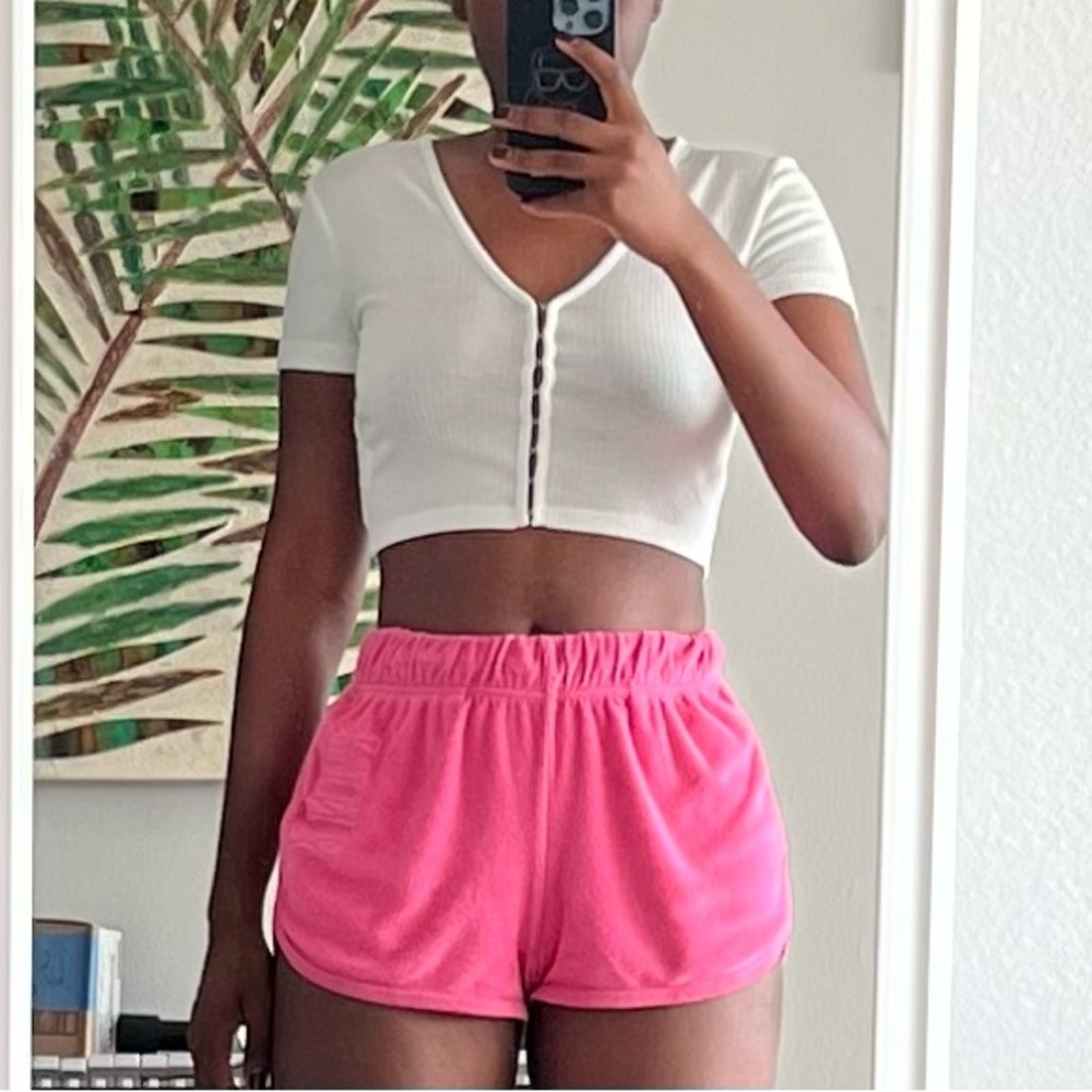 French Connection cropped tee